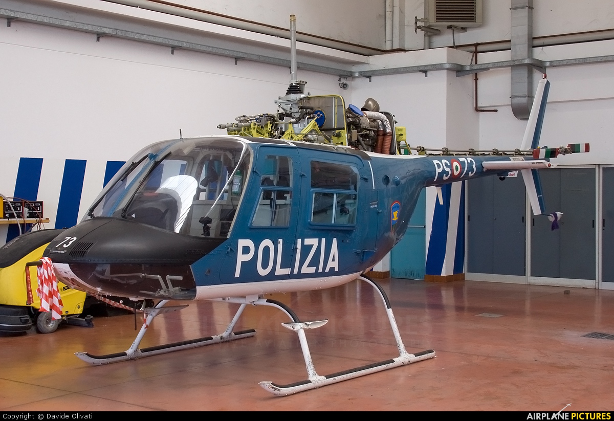 Italy - Police PS-73 aircraft at Venice - Marco Polo