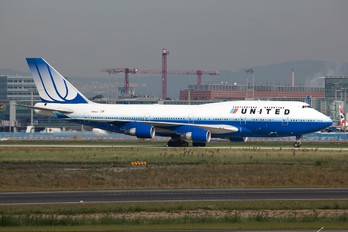 N199UA - United Airlines Boeing 747-400