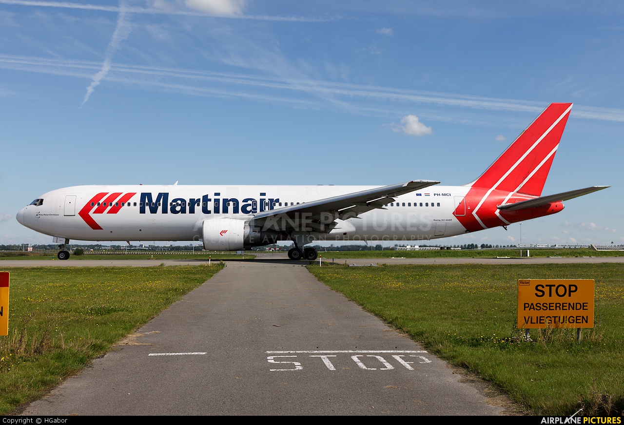 Martinair PH-MCI aircraft at Amsterdam - Schiphol