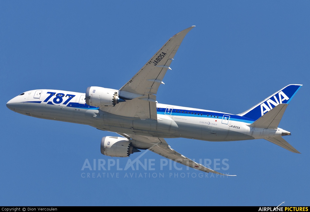 ANA - All Nippon Airways JA805A aircraft at Frankfurt
