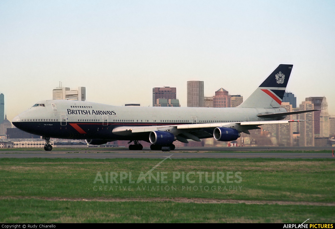 British Airways G-BDXE aircraft at Boston - General Edward Lawrence Logan Intl