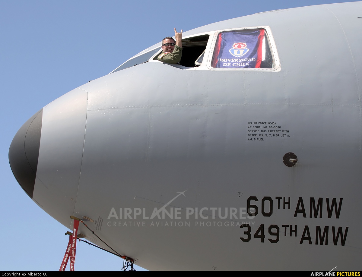 USA - Air Force 83-0080 aircraft at Santiago de Chile - Arturo Merino Benítez Intl