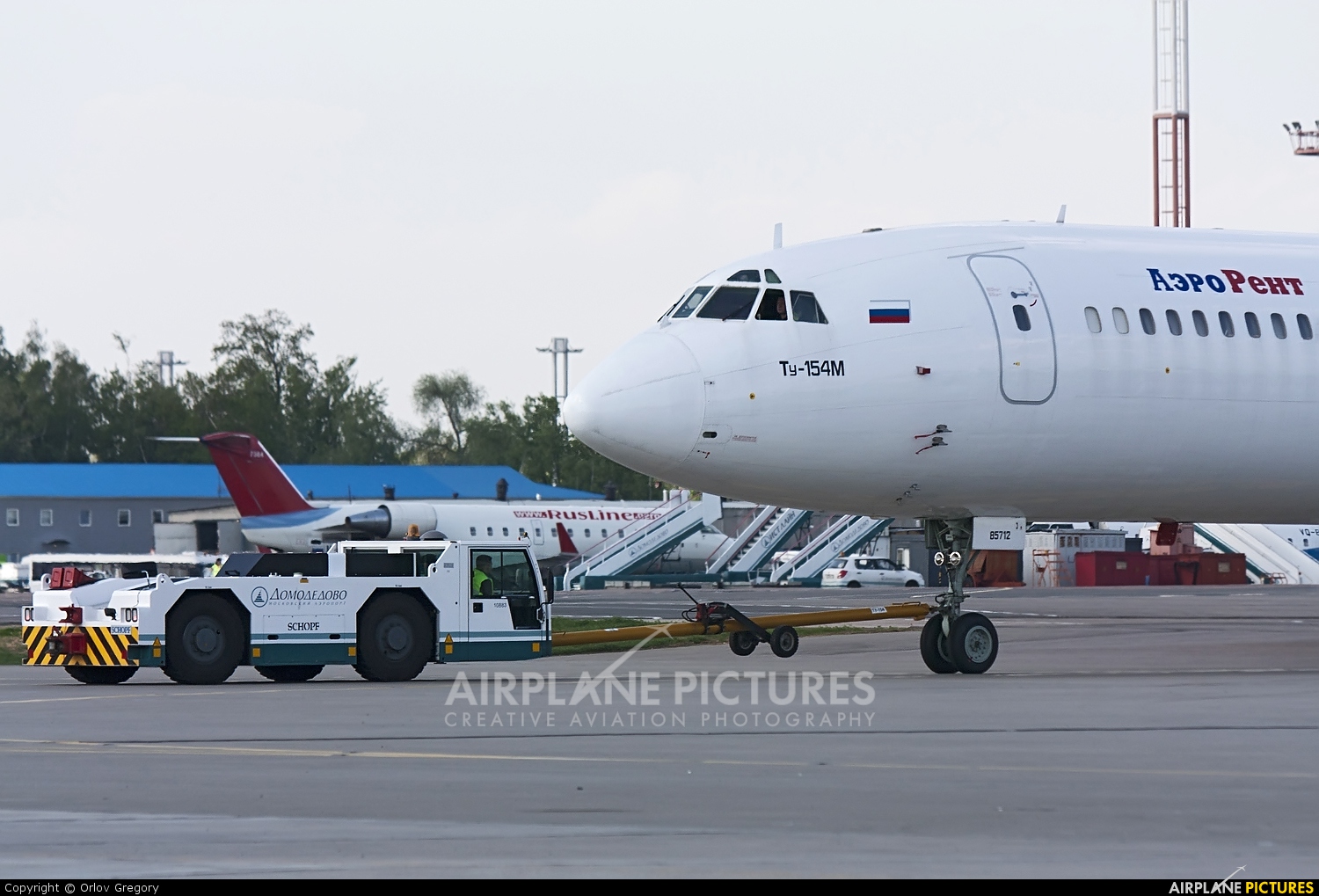 Aero Rent RA-85712 aircraft at Moscow - Domodedovo
