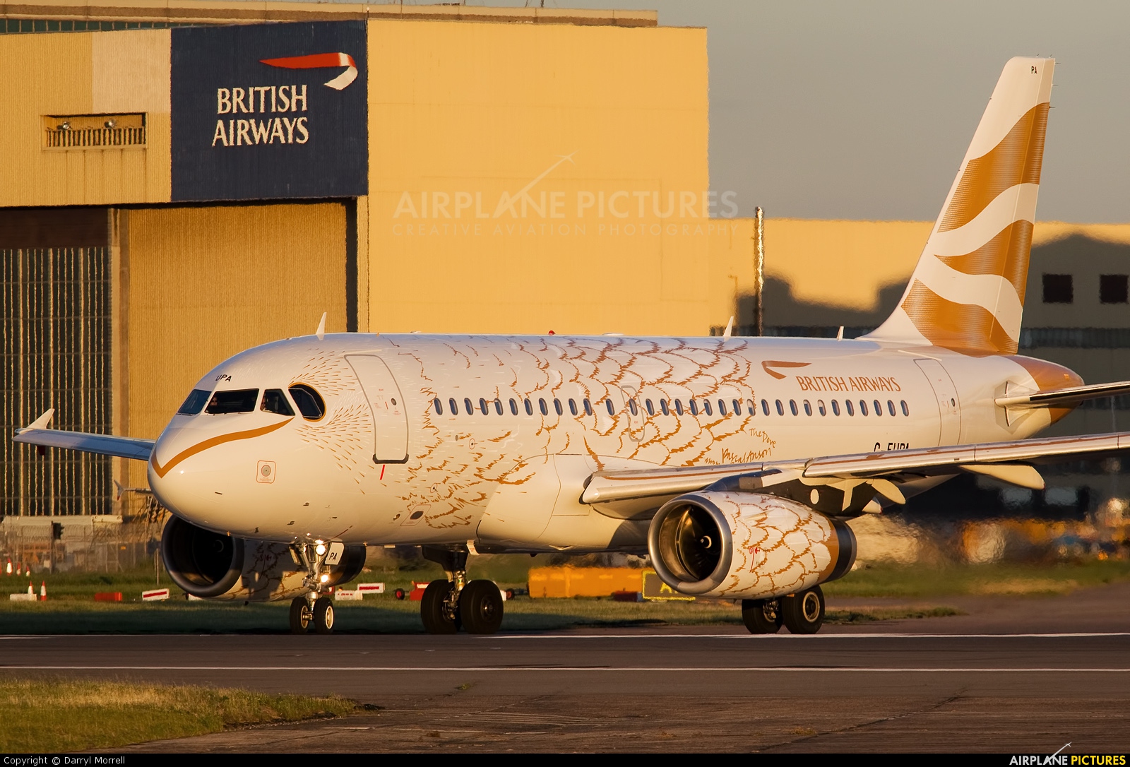 British Airways G-EUPA aircraft at London - Heathrow