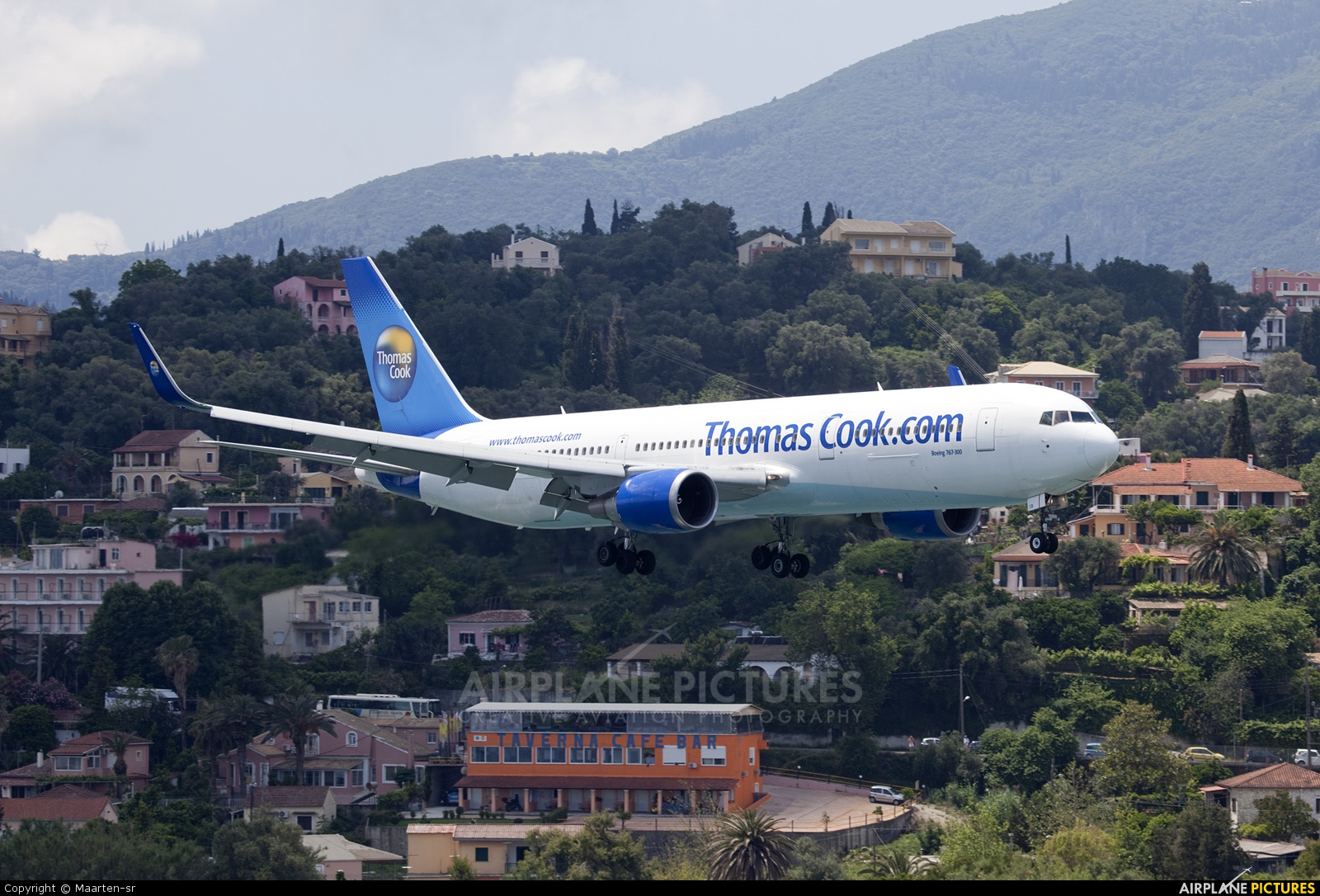 Thomas Cook G-TCCB aircraft at Corfu - Ioannis Kapodistrias