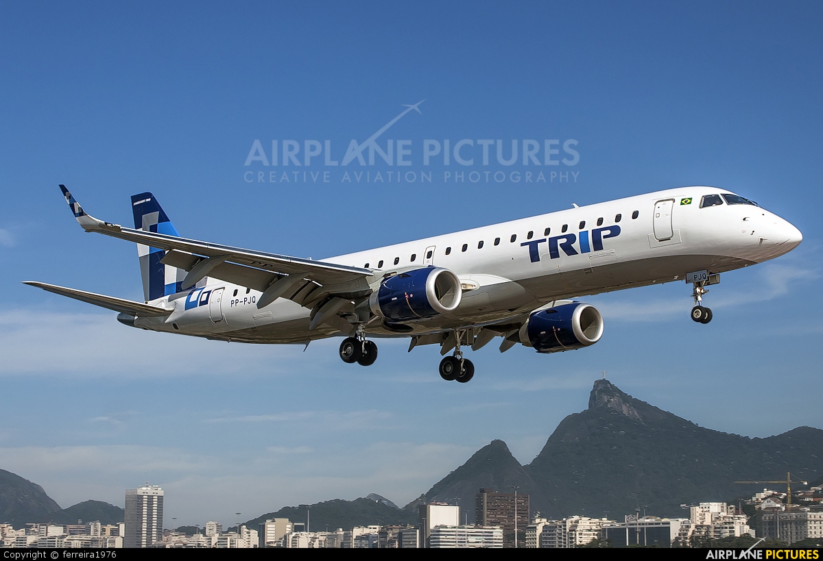 Trip Linhas Aéreas PP-PJQ aircraft at Rio de Janeiro - Santos Dumont