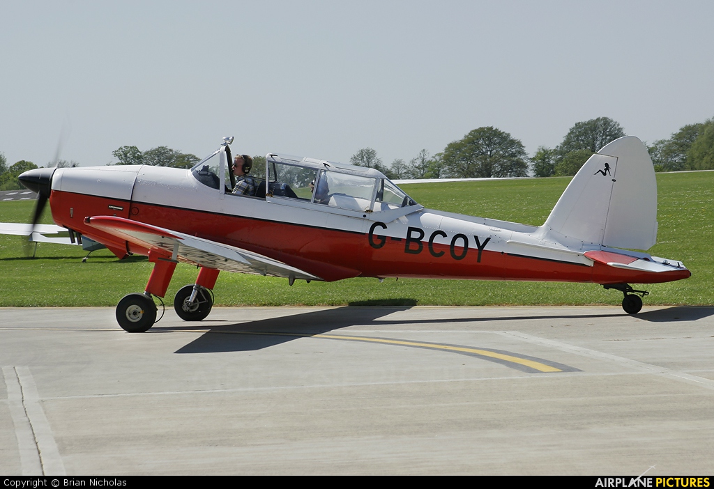 Private G-BCOY aircraft at Northampton / Sywell