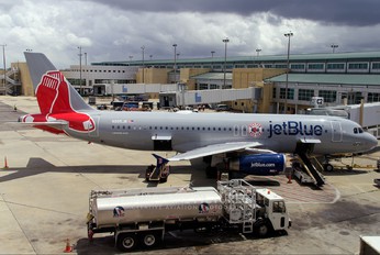 N605JB - JetBlue Airways Airbus A320