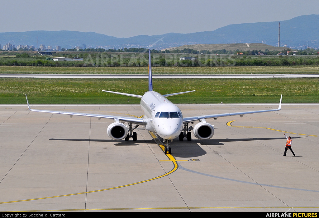 Lufthansa Regional - CityLine D-AEBF aircraft at Zagreb