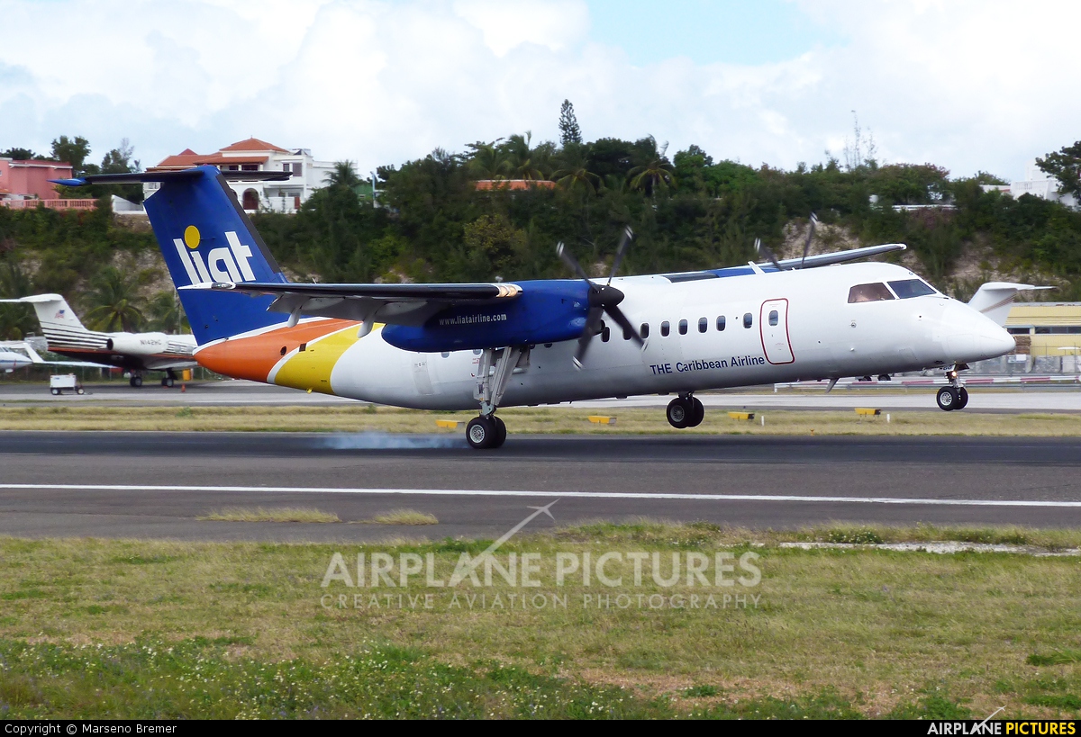 LIAT V2-LGG aircraft at Sint Maarten - Princess Juliana Intl