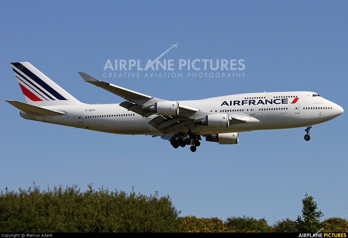 Air France F-GITI aircraft at Paris - Charles de Gaulle
