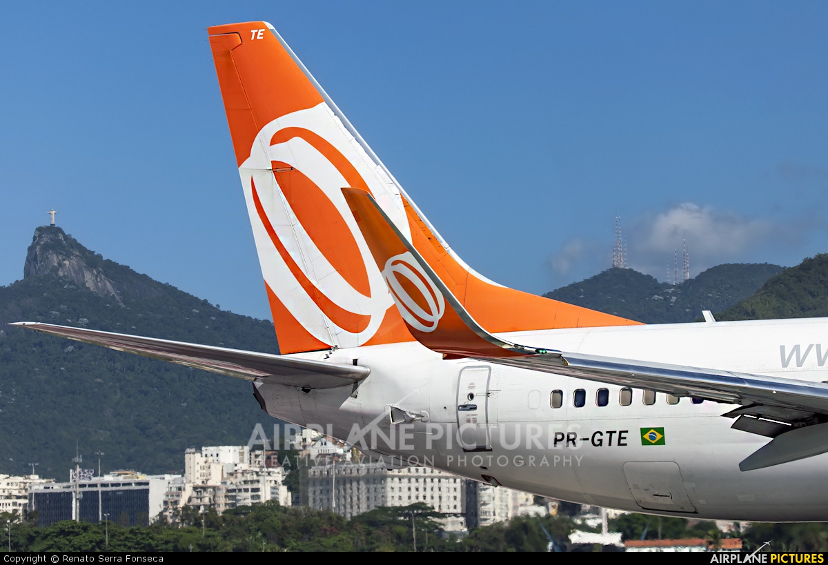 GOL Transportes Aéreos  PR-GTE aircraft at Rio de Janeiro - Santos Dumont