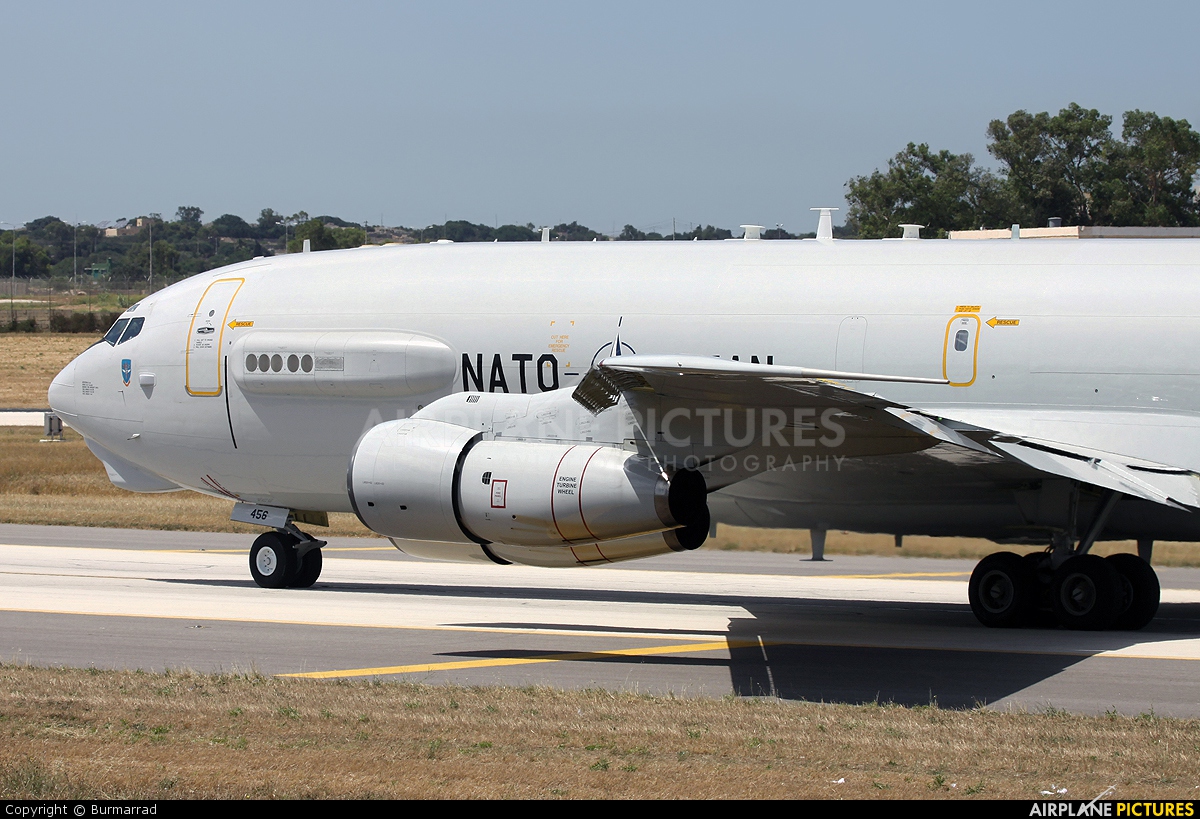 NATO LX-N90456 aircraft at Malta Intl