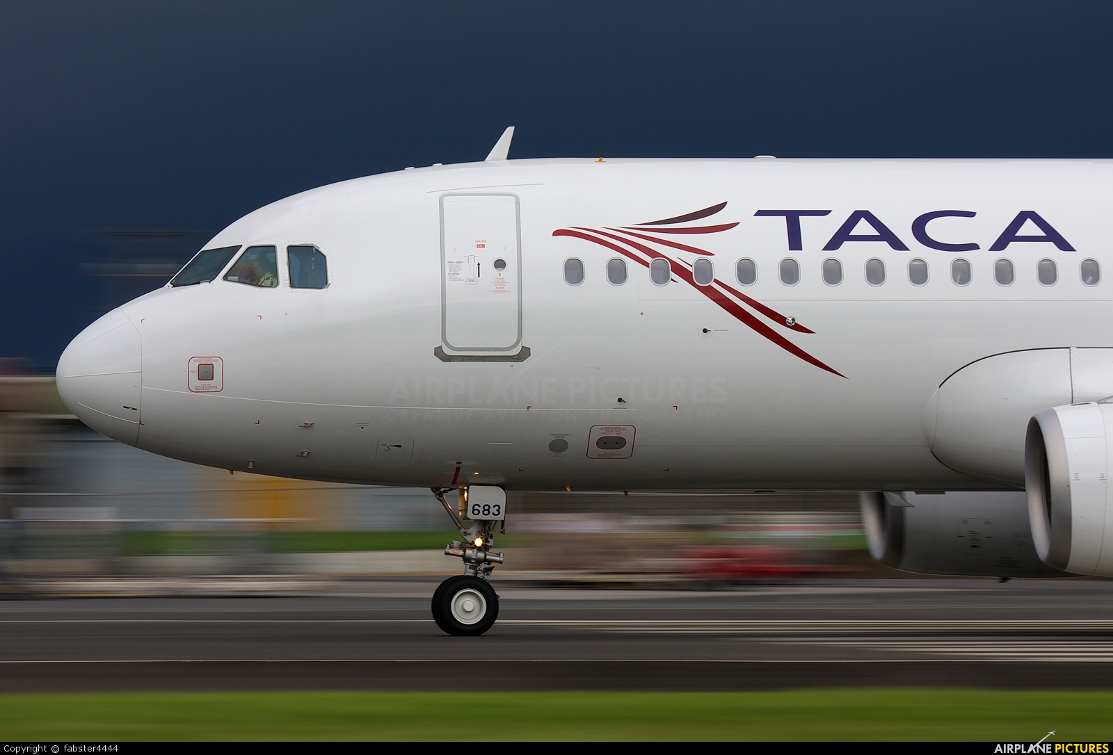 TACA N683TA aircraft at San Jose - Juan Santamaría Intl