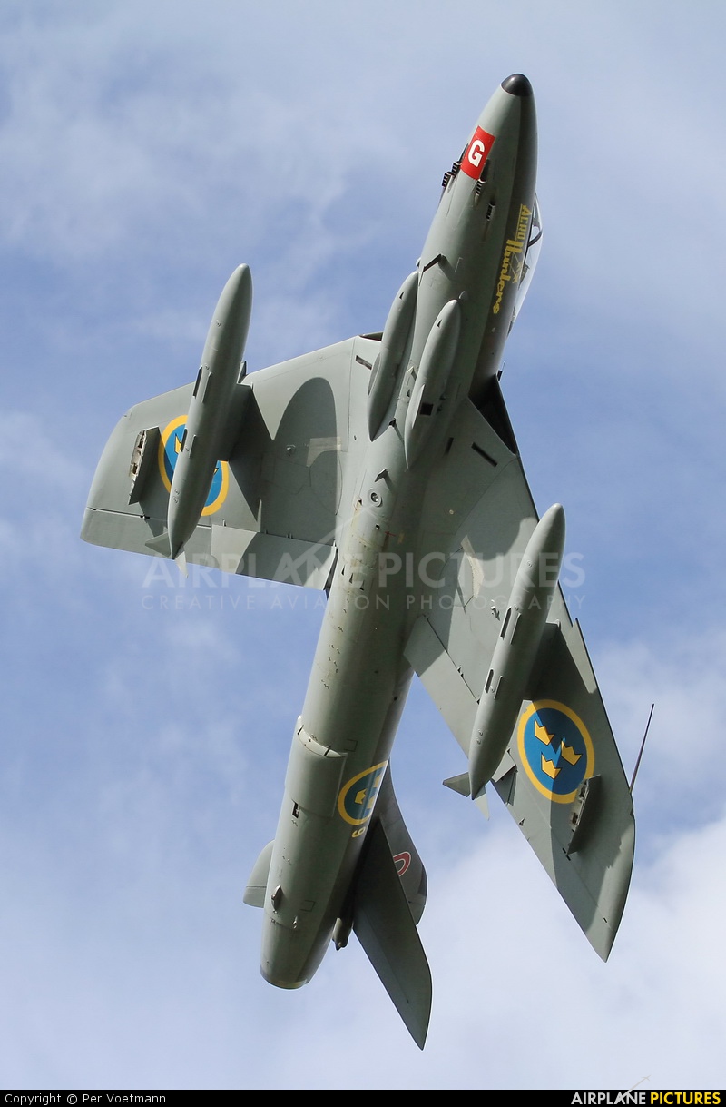 Swedish Air Force Historic Flight SE-DXM aircraft at Bodø