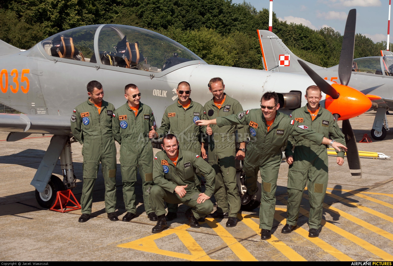 Poland - Air Force "Orlik Acrobatic Group" 2035 aircraft at Radom - Sadków