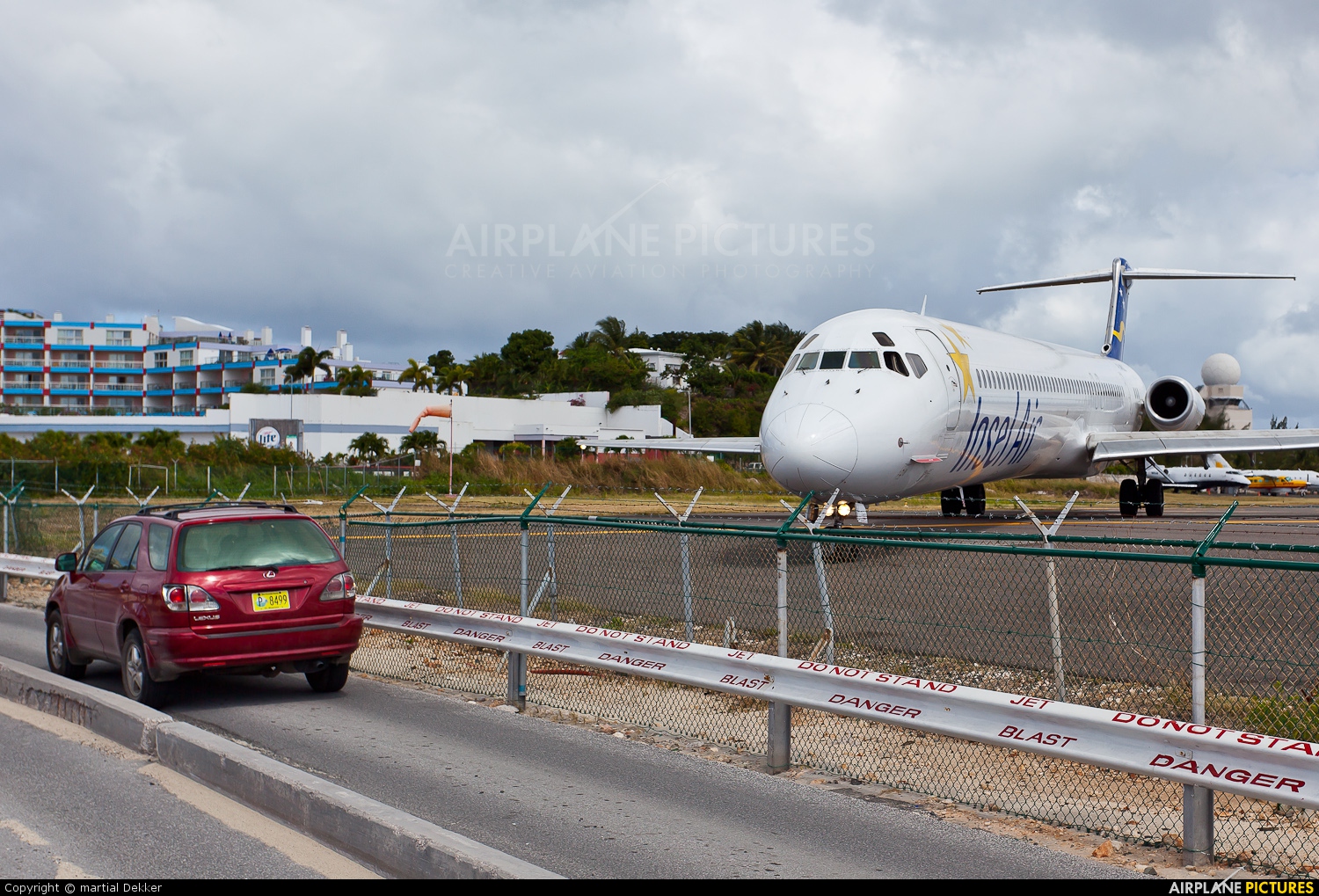 Insel Air PJ-MDC aircraft at Sint Maarten - Princess Juliana Intl