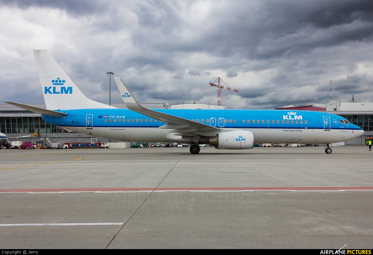 KLM PH-BXW aircraft at Warsaw - Frederic Chopin