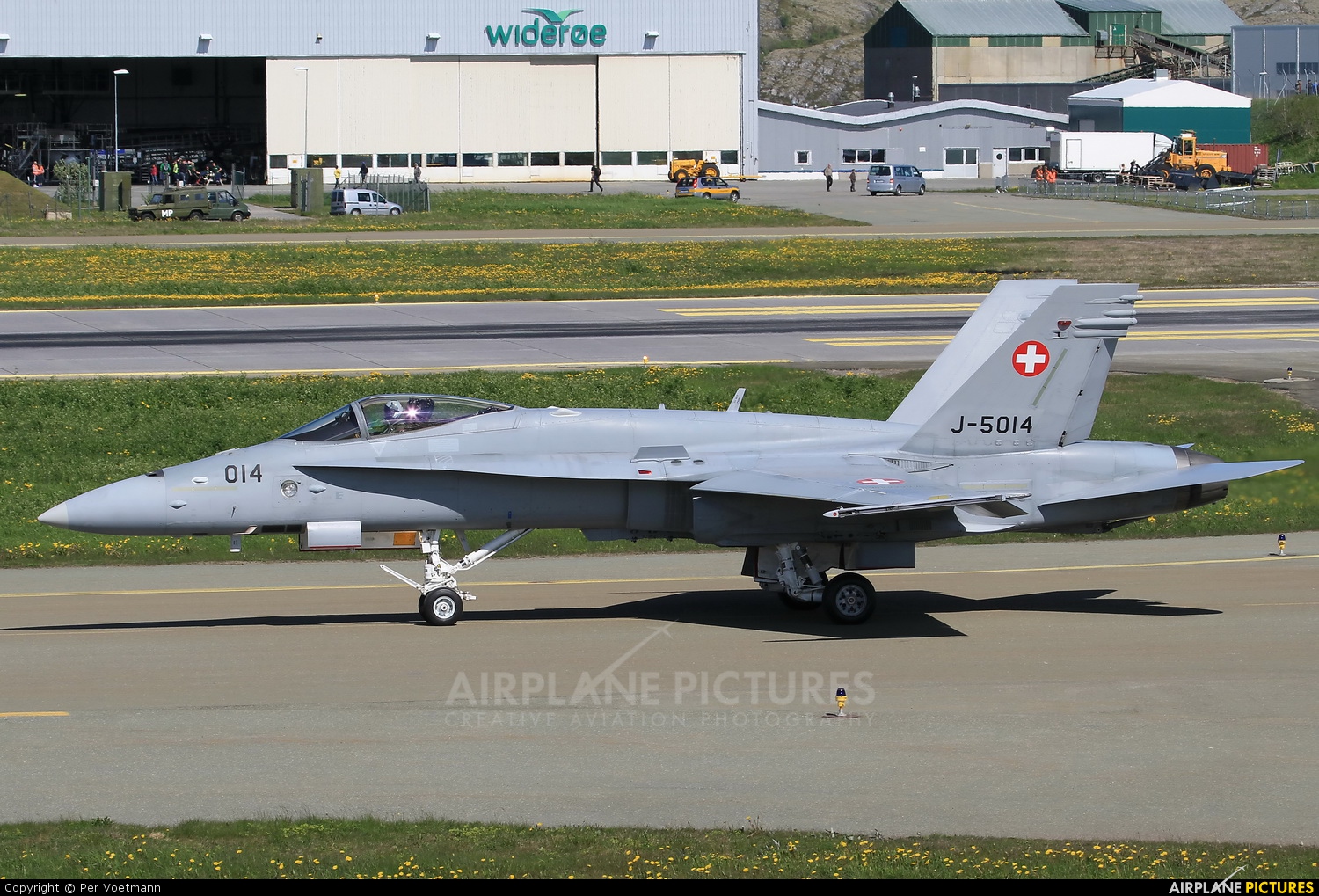 Switzerland - Air Force J-5014 aircraft at Bodø