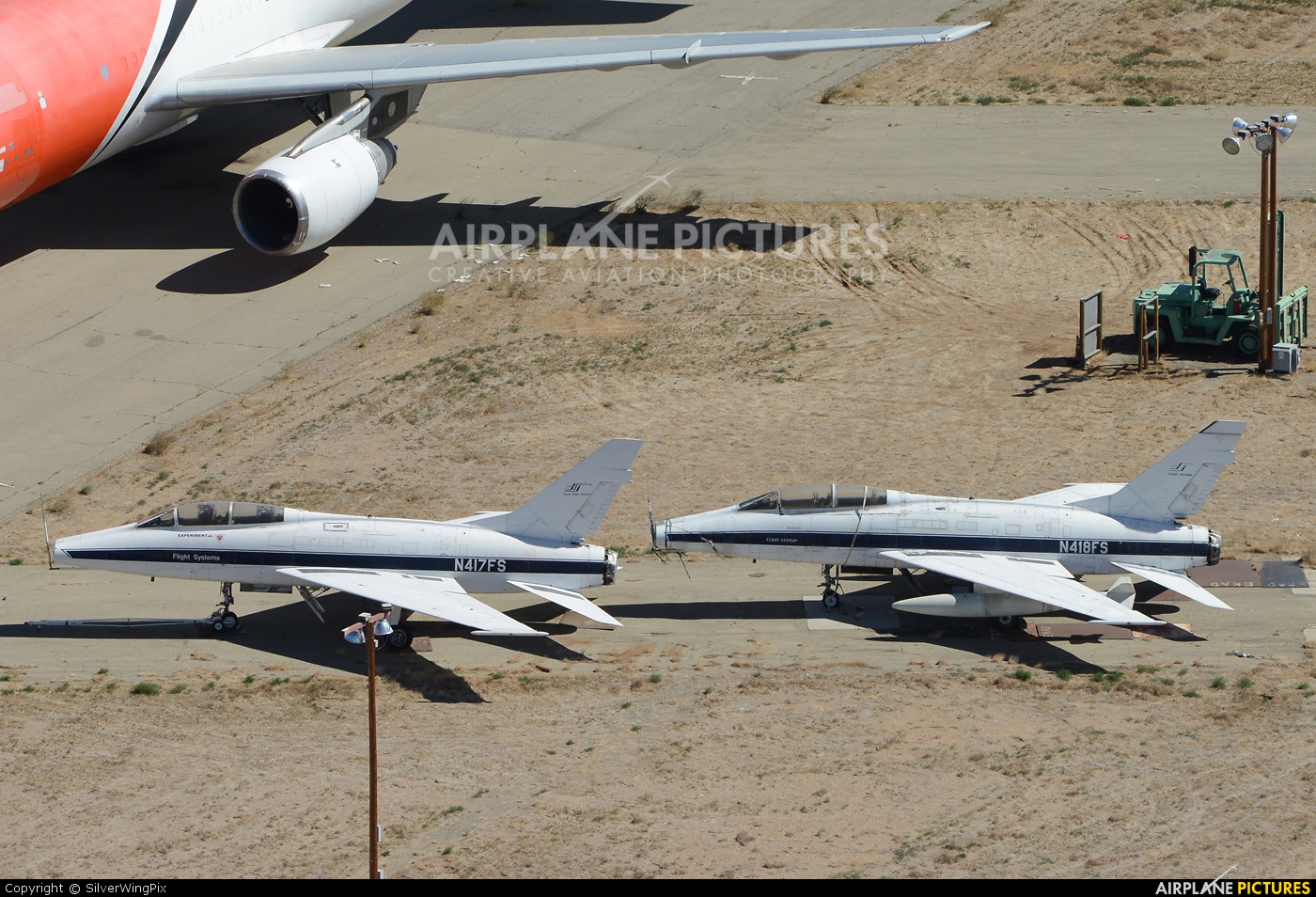 Tracor Flight Systems N417FS aircraft at Mojave