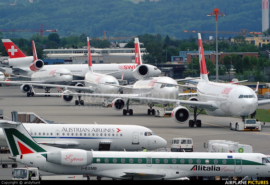 Swiss HB-IQA aircraft at Zurich