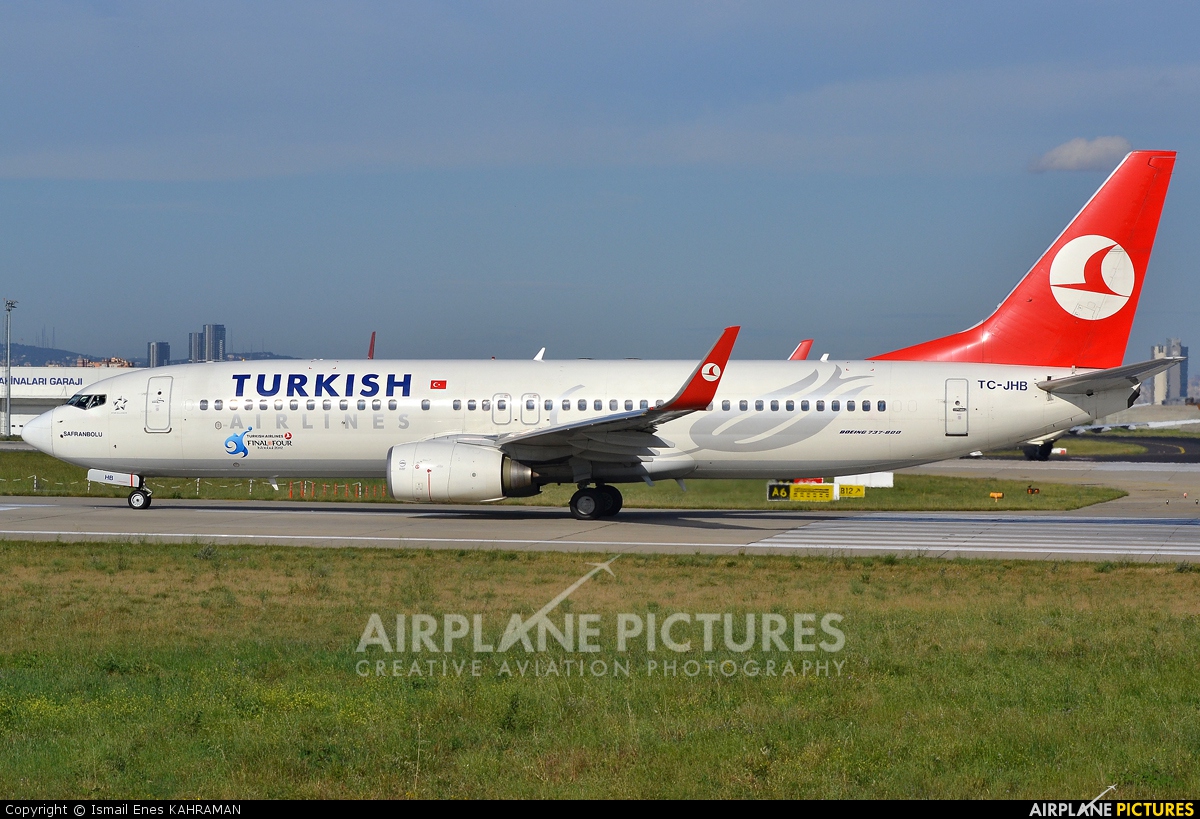 Turkish Airlines TC-JHB aircraft at Istanbul - Ataturk
