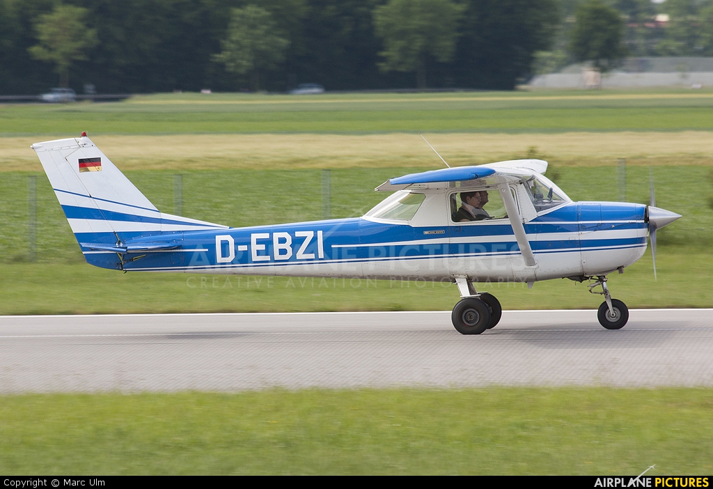 Private D-EBZI aircraft at Augsburg