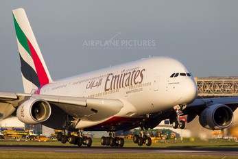 A6-EDR - Emirates Airlines Airbus A380