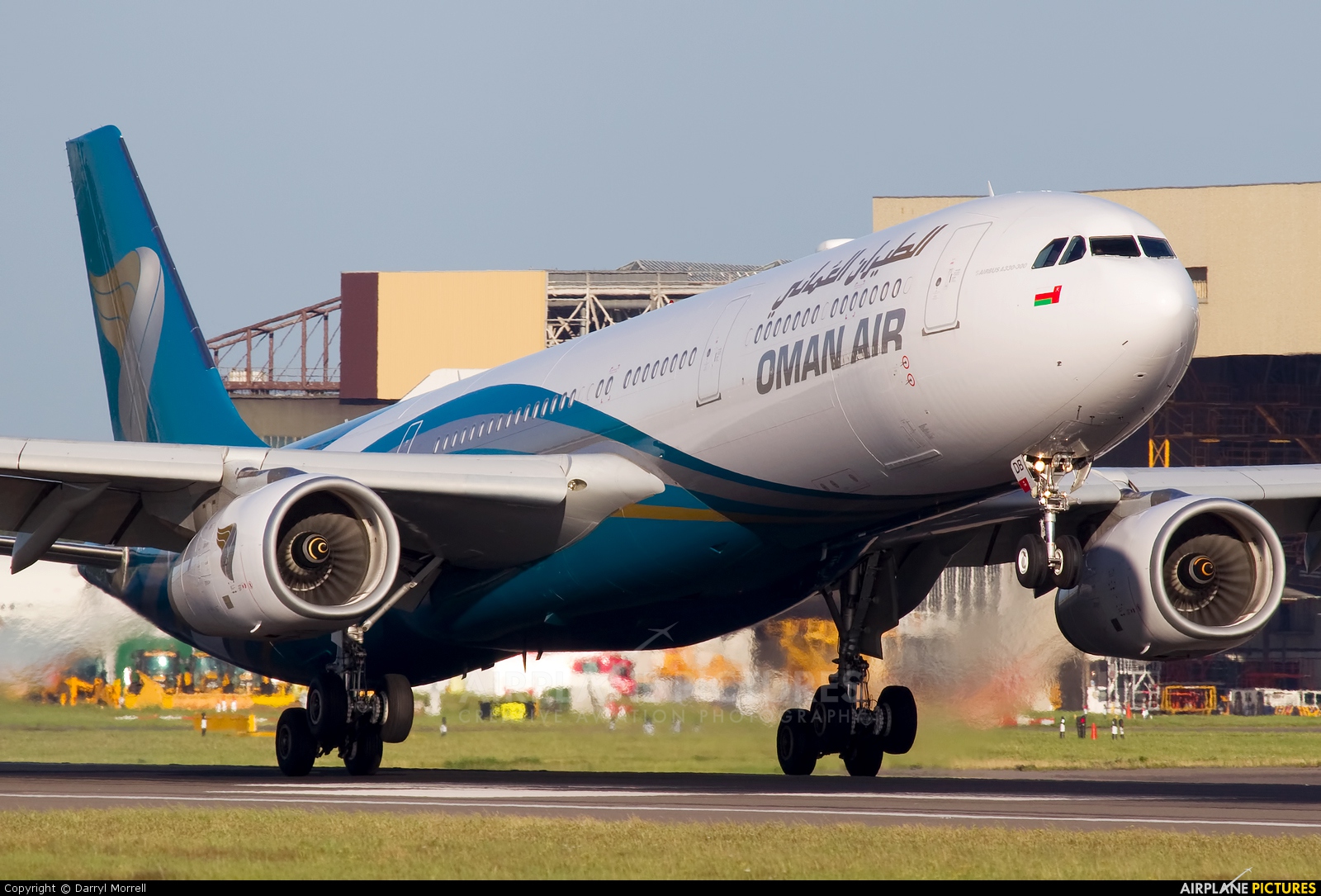 Oman Air A4O-DB aircraft at London - Heathrow