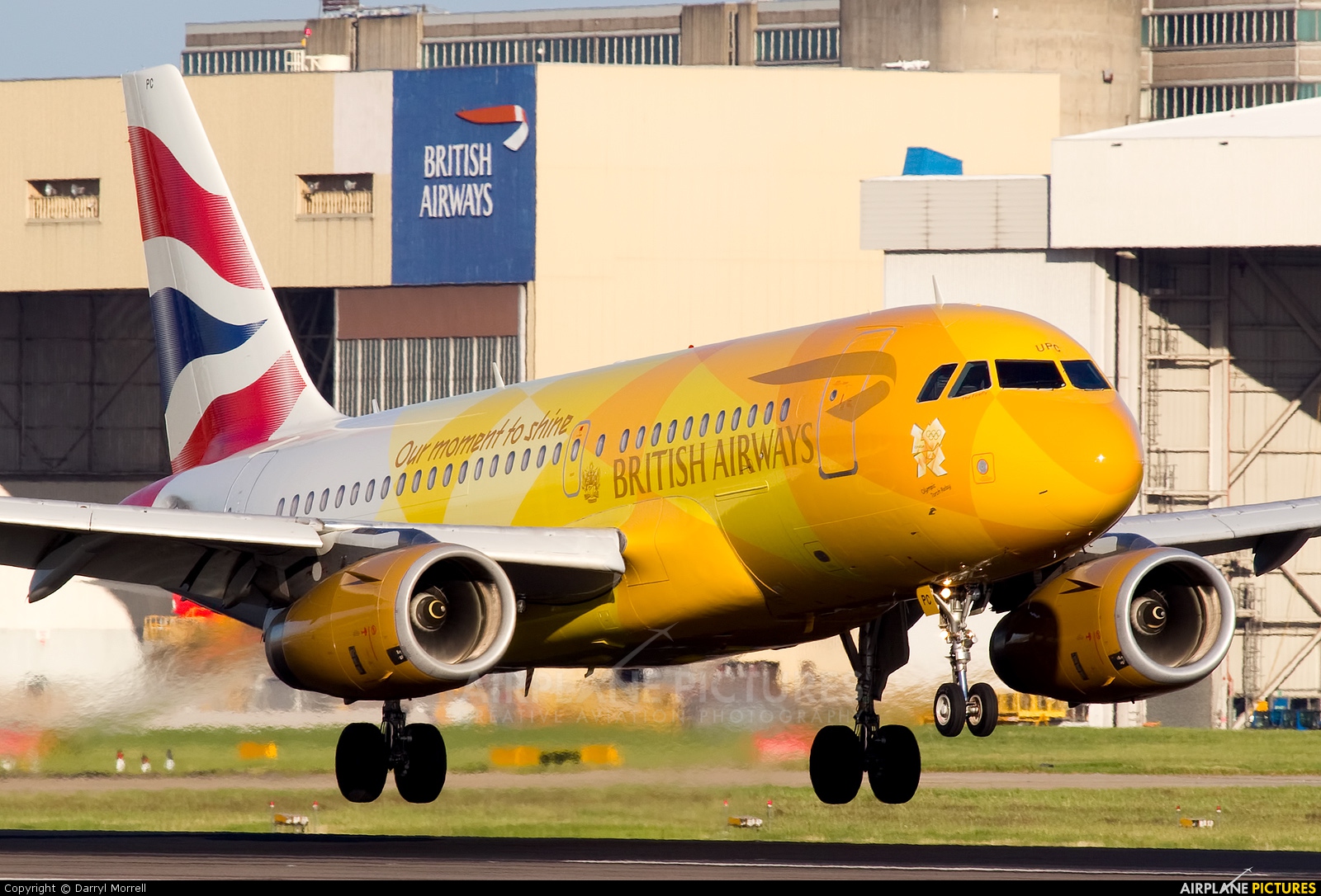 British Airways G-EUPC aircraft at London - Heathrow