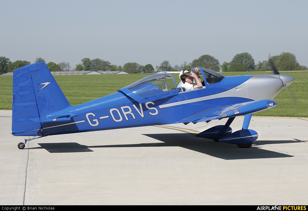 Private G-ORVS aircraft at Northampton / Sywell