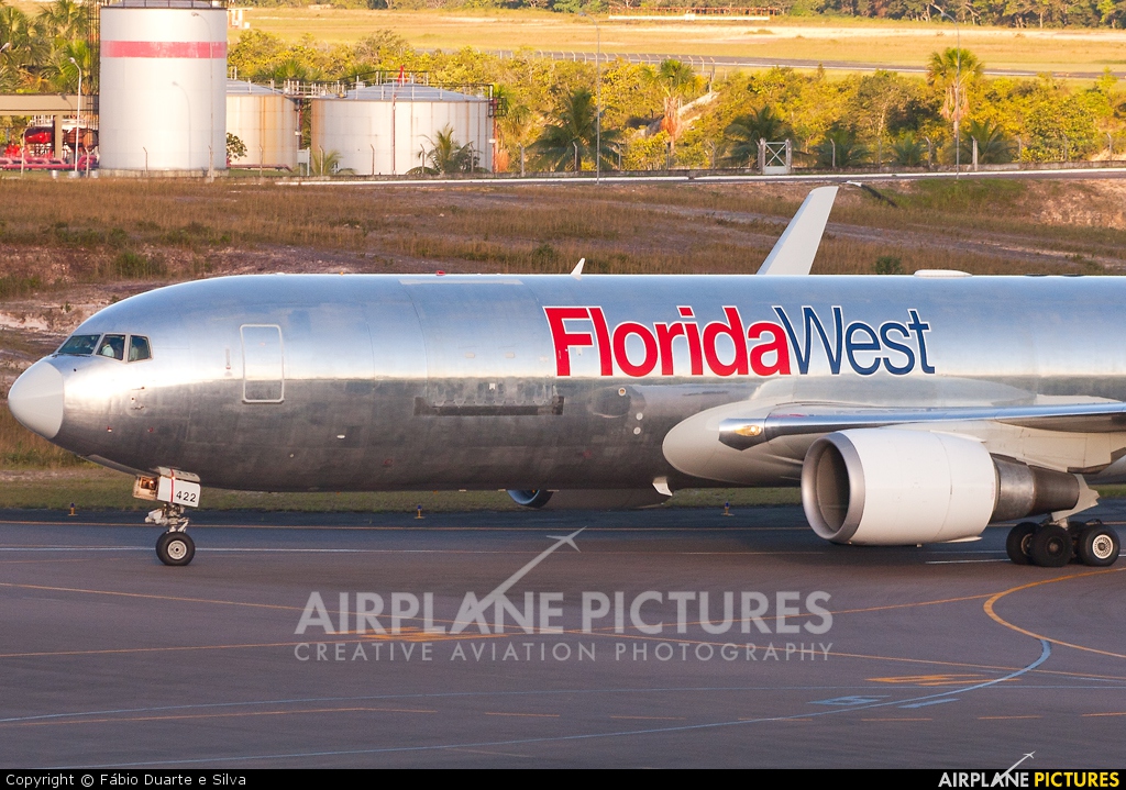 Florida West N442LA aircraft at Manaus - Eduardo Gomes