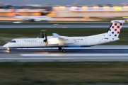 9A-CQF - Croatia Airlines de Havilland Canada DHC-8-400Q / Bombardier Q400 aircraft