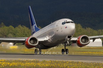 LN-BRX - SAS - Scandinavian Airlines Boeing 737-500