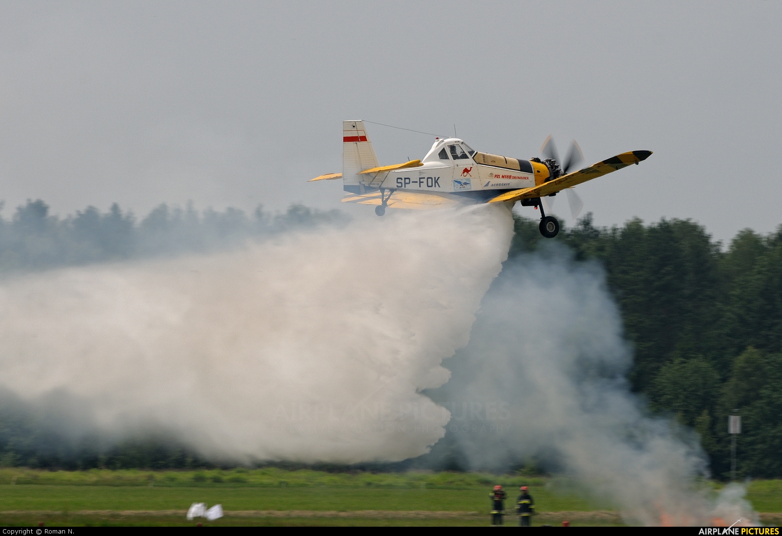 Aerogryf SP-FOK aircraft at Świdwin