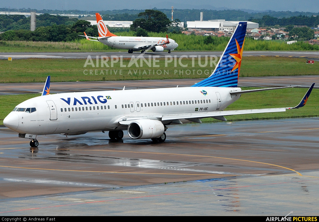 VARIG PR-VBC aircraft at Curitiba -  Afonso Pena