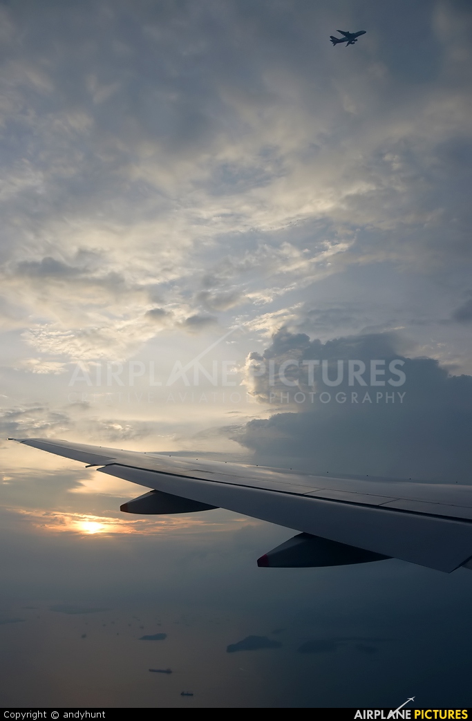 Singapore Airlines 9V-SRK aircraft at In Flight - Singapore