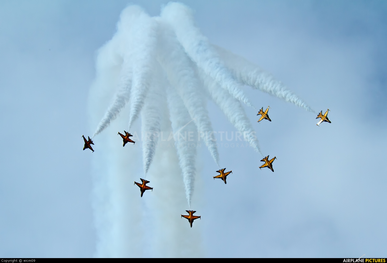 Korea (South) - Air Force: Black Eagles 10-0057 aircraft at Fairford