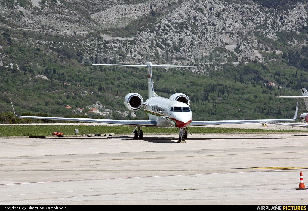 Oman - Royal Flight A4O-AE aircraft at Dubrovnik