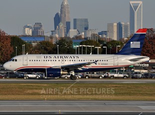 N763US - US Airways Airbus A319