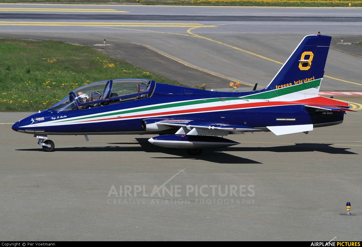 Italy - Air Force "Frecce Tricolori" MM54485 aircraft at Bodø