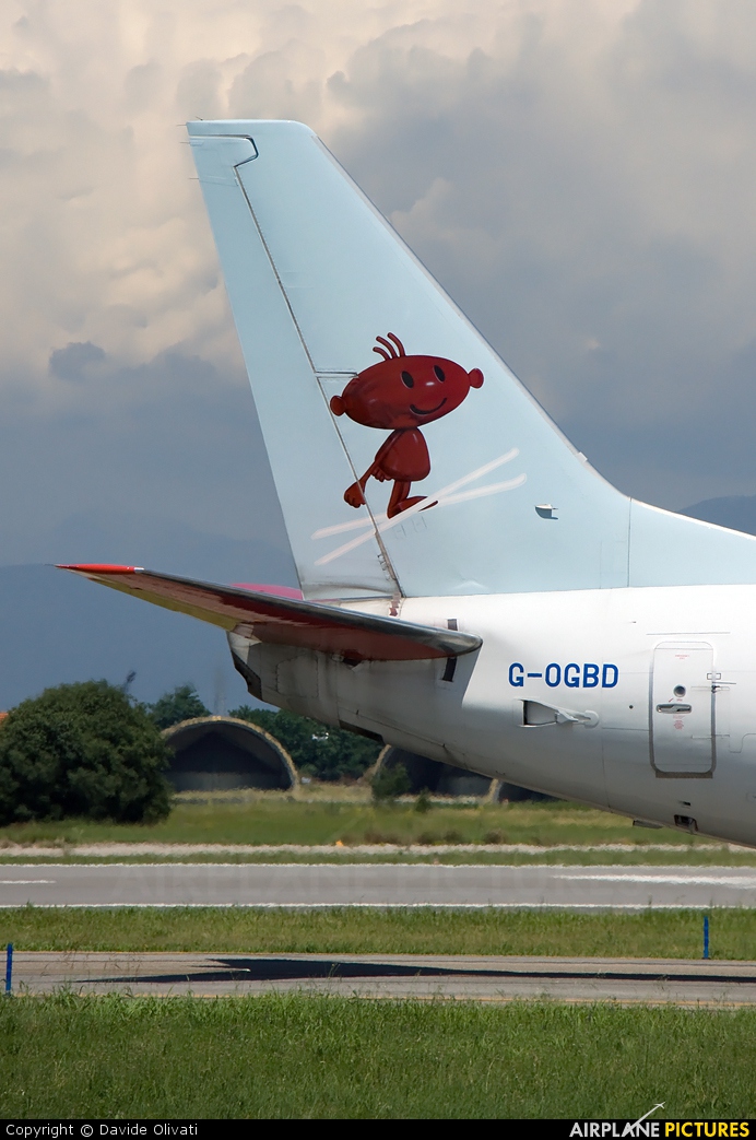 bmibaby G-OGBD aircraft at Verona - Villafranca