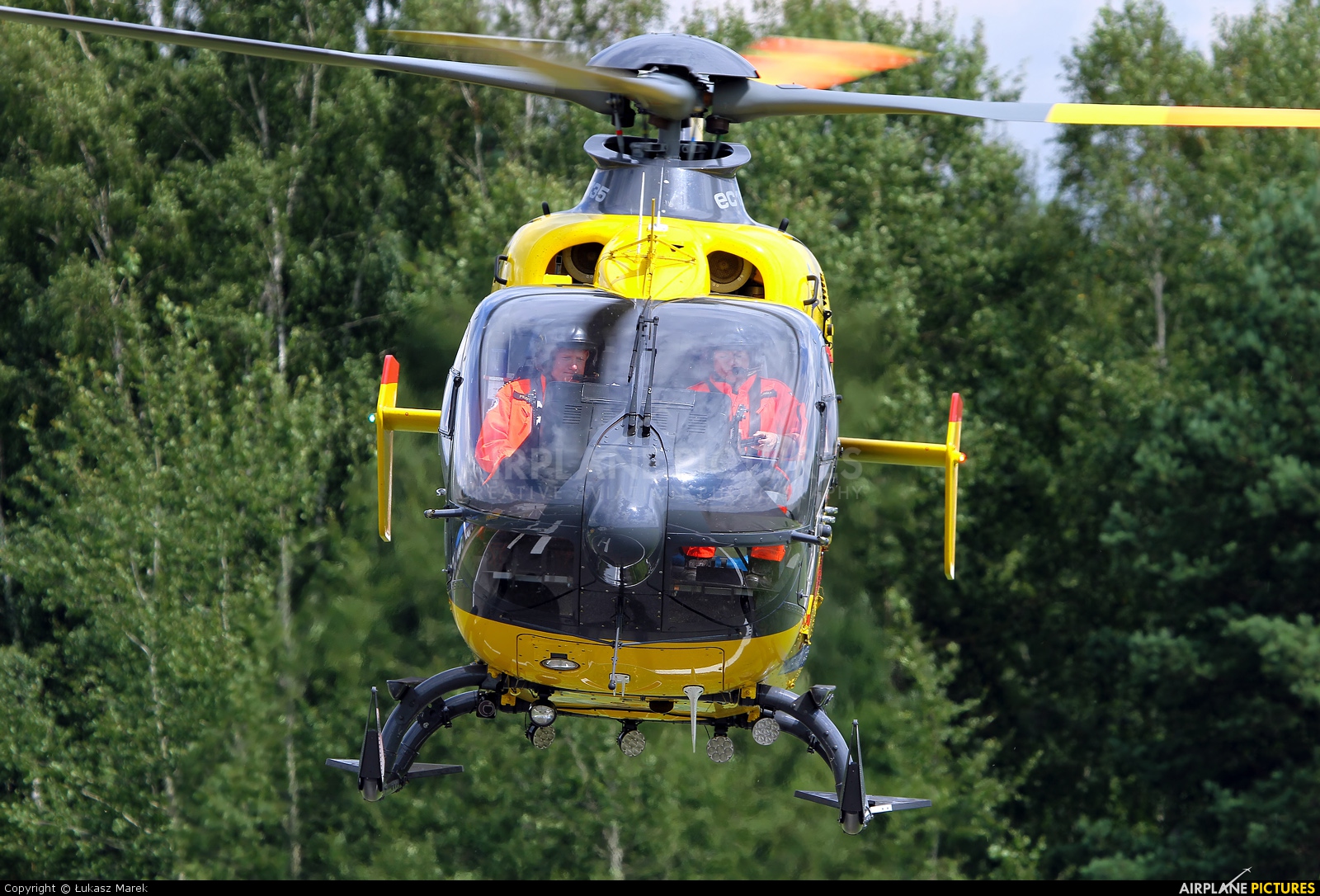 Polish Medical Air Rescue - Lotnicze Pogotowie Ratunkowe SP-HXW aircraft at Olsztyn-Dajtki