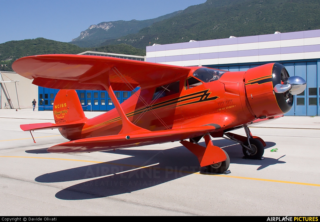 Private NC16S aircraft at Trento - Mattarello