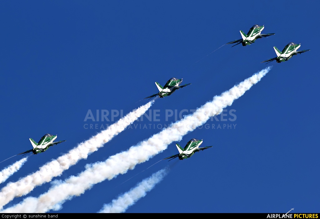 Saudi Arabia - Air Force: Saudi Hawks 8807 aircraft at Waddington