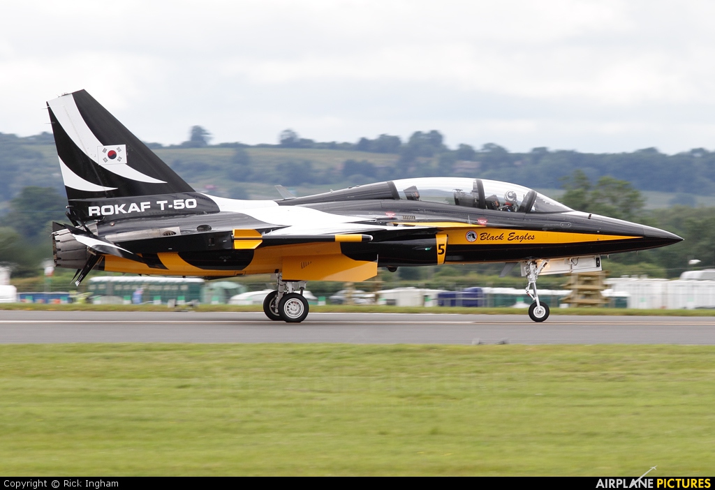 Korea (South) - Air Force: Black Eagles 10-0054 aircraft at Fairford