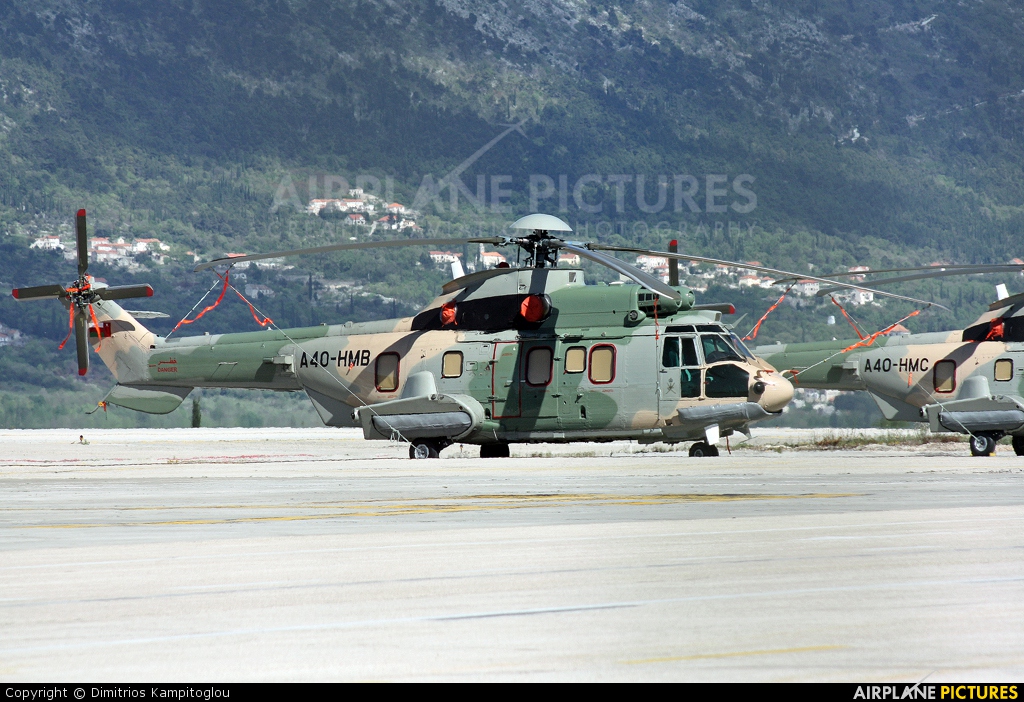 Oman - Air Force A4O-HMB aircraft at Dubrovnik