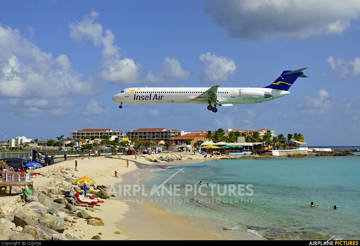 Insel Air PJ-MDB aircraft at Sint Maarten - Princess Juliana Intl