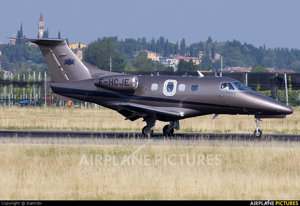 Private F-HCJE aircraft at Verona - Villafranca