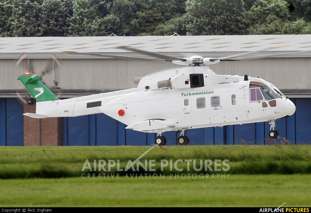 Turkmenistan - Government ZR337 aircraft at Yeovil